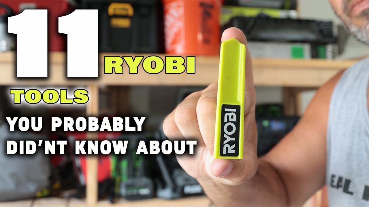 11 Ryobi tools you probably never seen before
