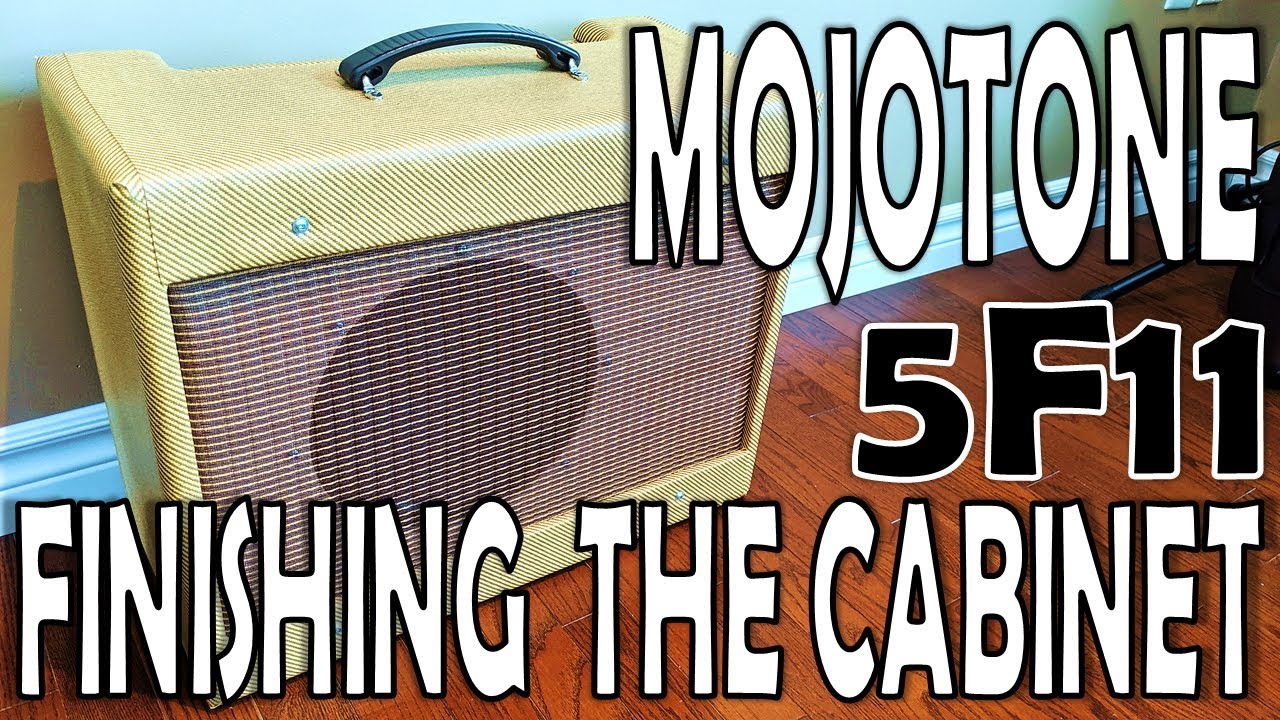 Mojotone 5F11 Vibrolux Amplifier Build | Part 2 | Finishing the Cabinet