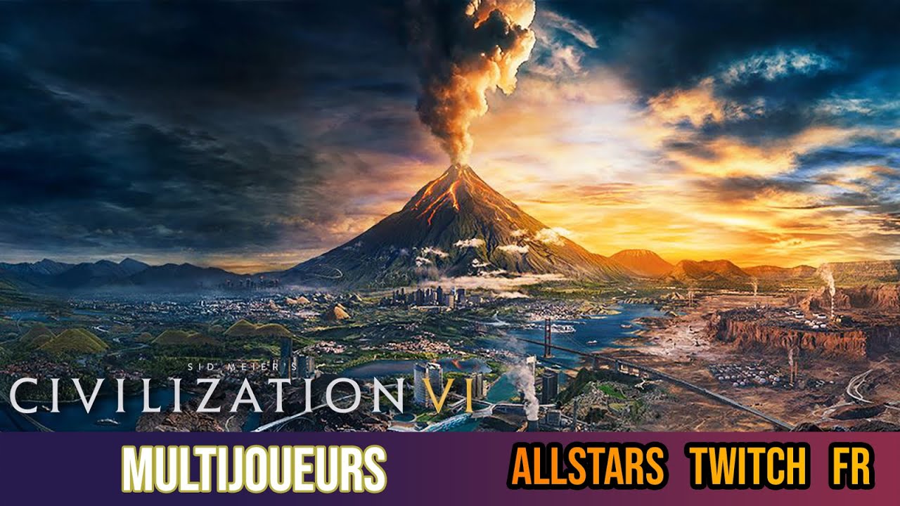 Civilization VI Multijoueurs: Twitch FR Allstars (partie 1/2) ft. ZeratoR, AntoineDaniel, Gius ...