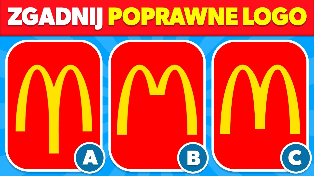 Zgadnij Poprawne Logo ✅🤔 | 55 Znanych Logotypów | Quiz Logo 2025