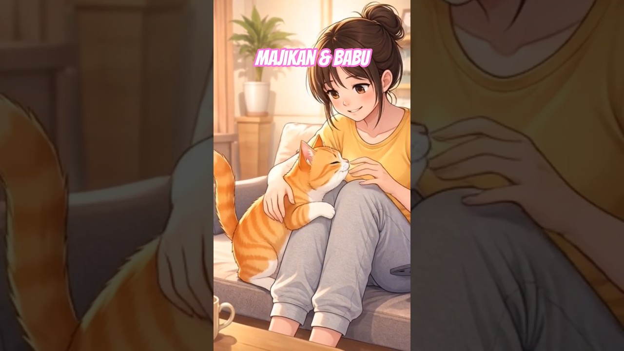 orange cat and me 