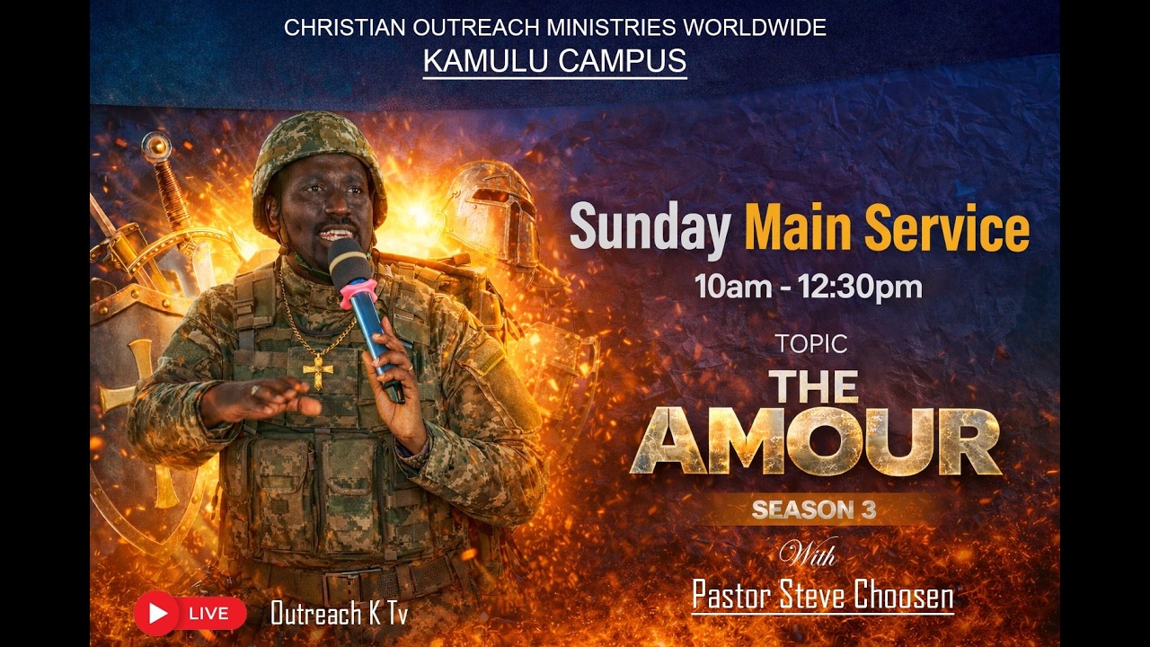 THE ARMOUR SEASON 3  || PASTOR STEVE CHOOSEN || SUNDAY MAIN SERVICE