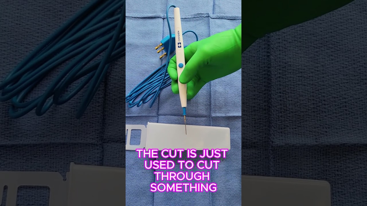 Electric Cautery - is one of the ways surgeons stop bleeding in the OR