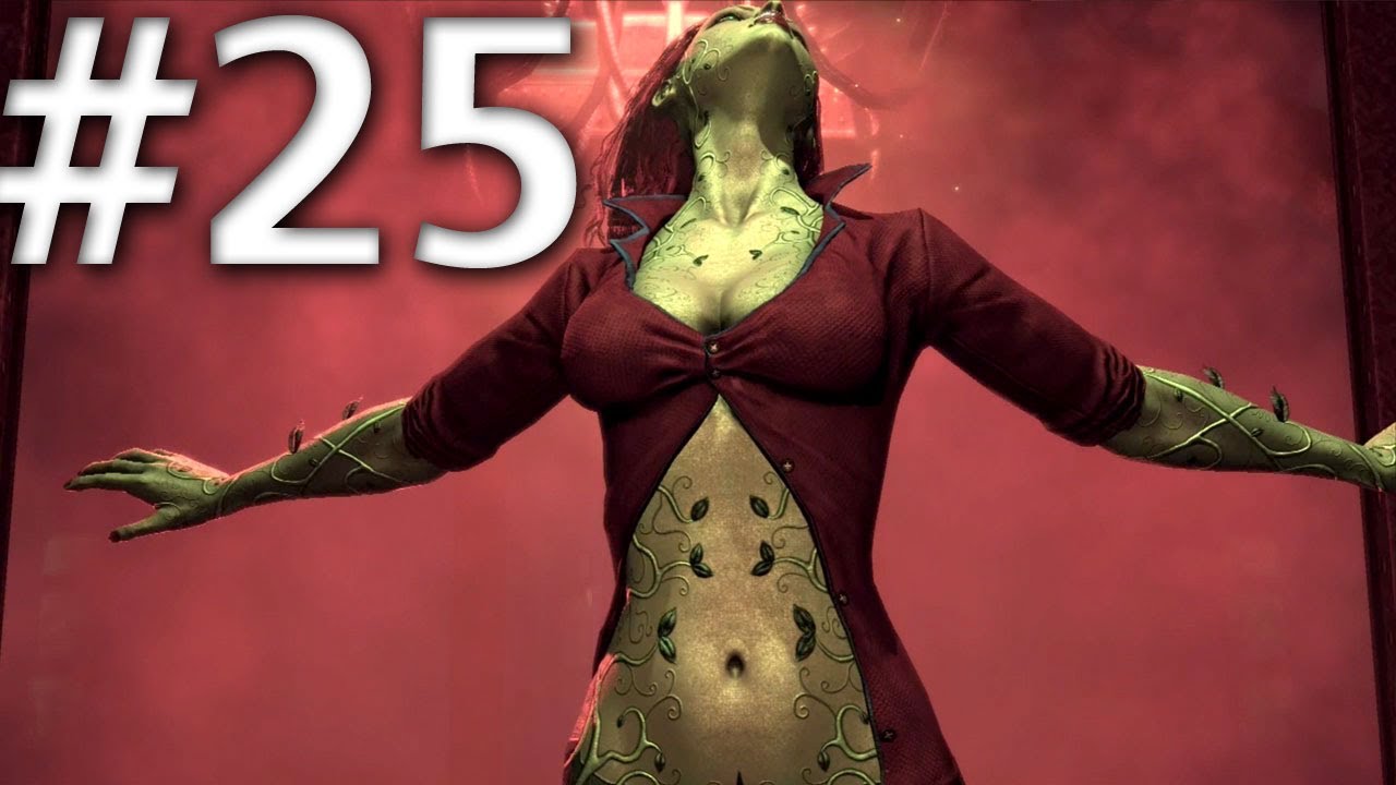 Batman Arkham Asylum - Walkthrough - Part 25 - Poison Ivy Boss Fight - Road To Batman Arkham Knight