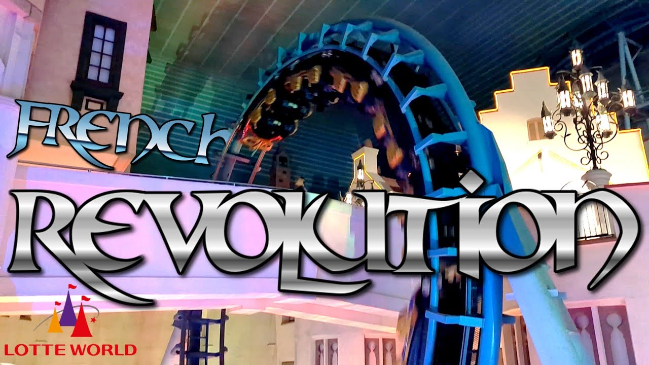 French Revolution Off Ride | Lotte World Seoul in 4K 60fps