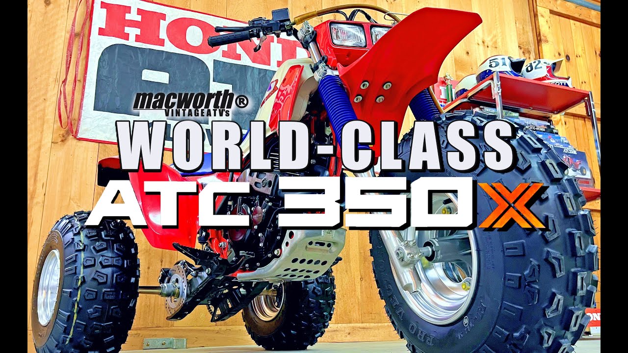 World-Class 1985 ATC350X | Revealed for the first time!