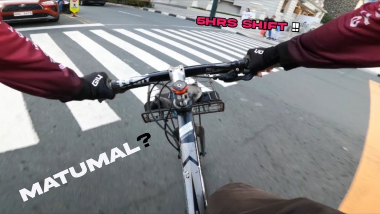 POV | FOOD DELIVERY ON A CRIT MTB | CHILL FRIDAY DELIVERIES IN BGC | FOODPANDA (#3)