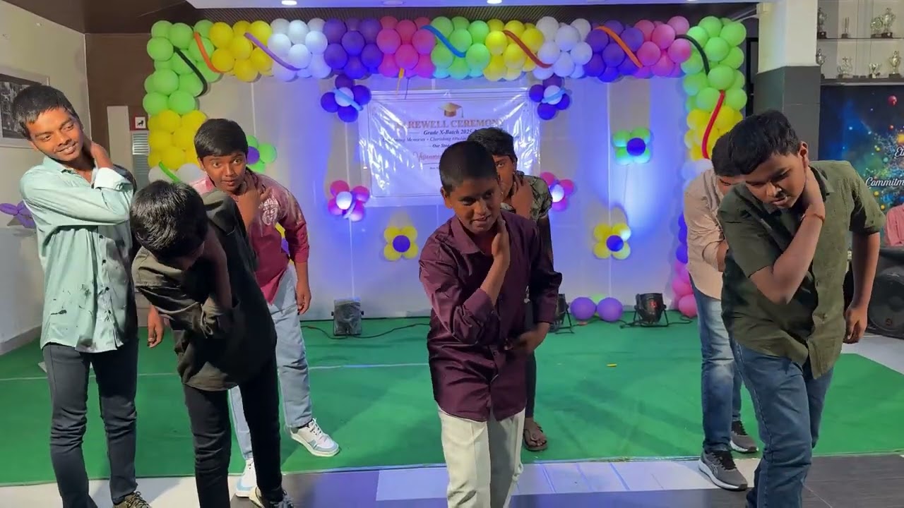 9th Boys MASS Dance 💥 | Kala Chashma × Maari × Made in Andhra Student | Lotus School