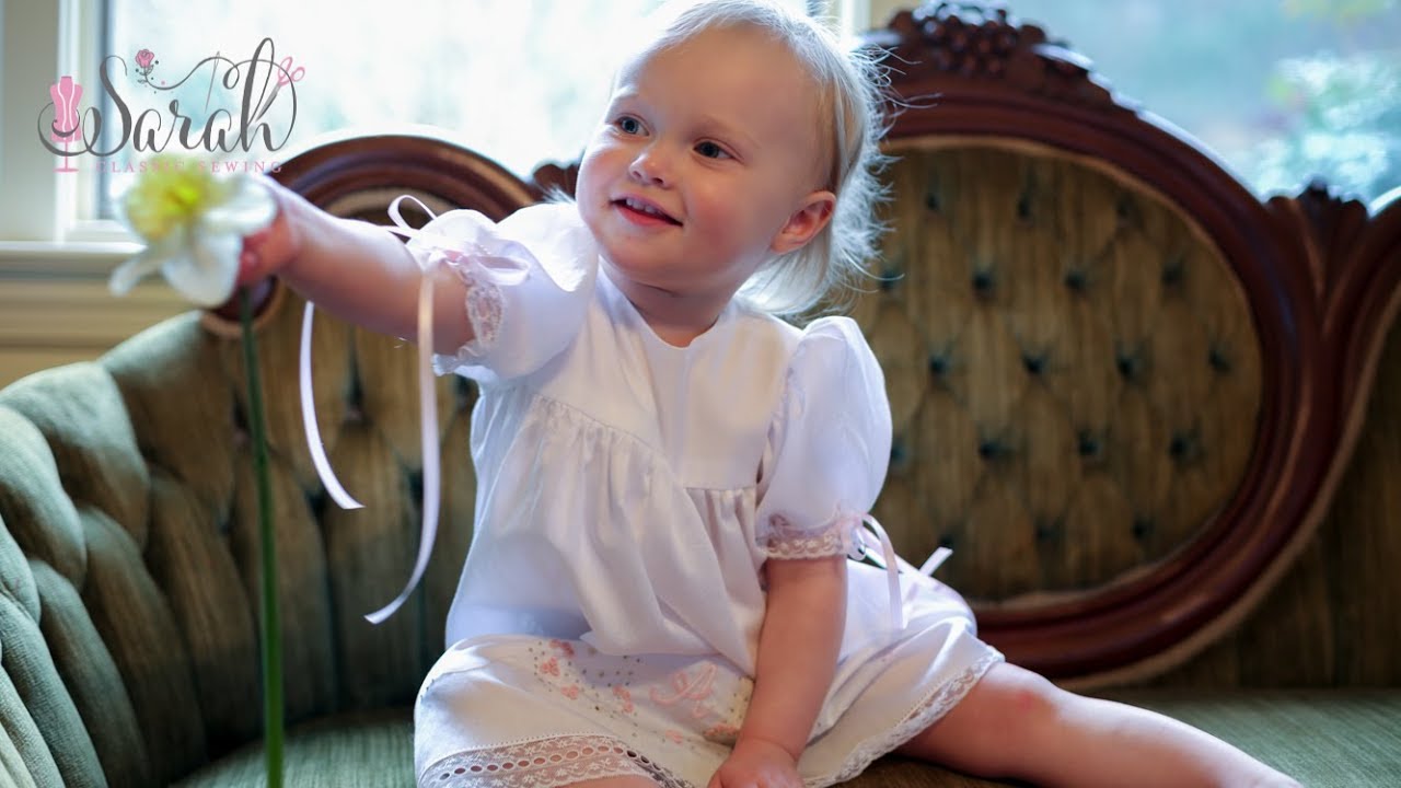 Easter Heirloom Sewing Tutorial for Creations by Michié #131 Classic Dress
