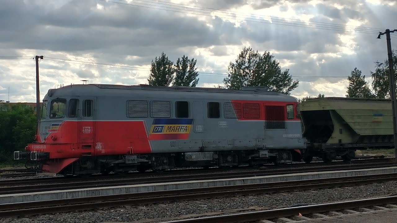 Marfar de Cereale & 060-DA 60-857-2 sosește în Statia CF Baia Mare  27 Mai 2022