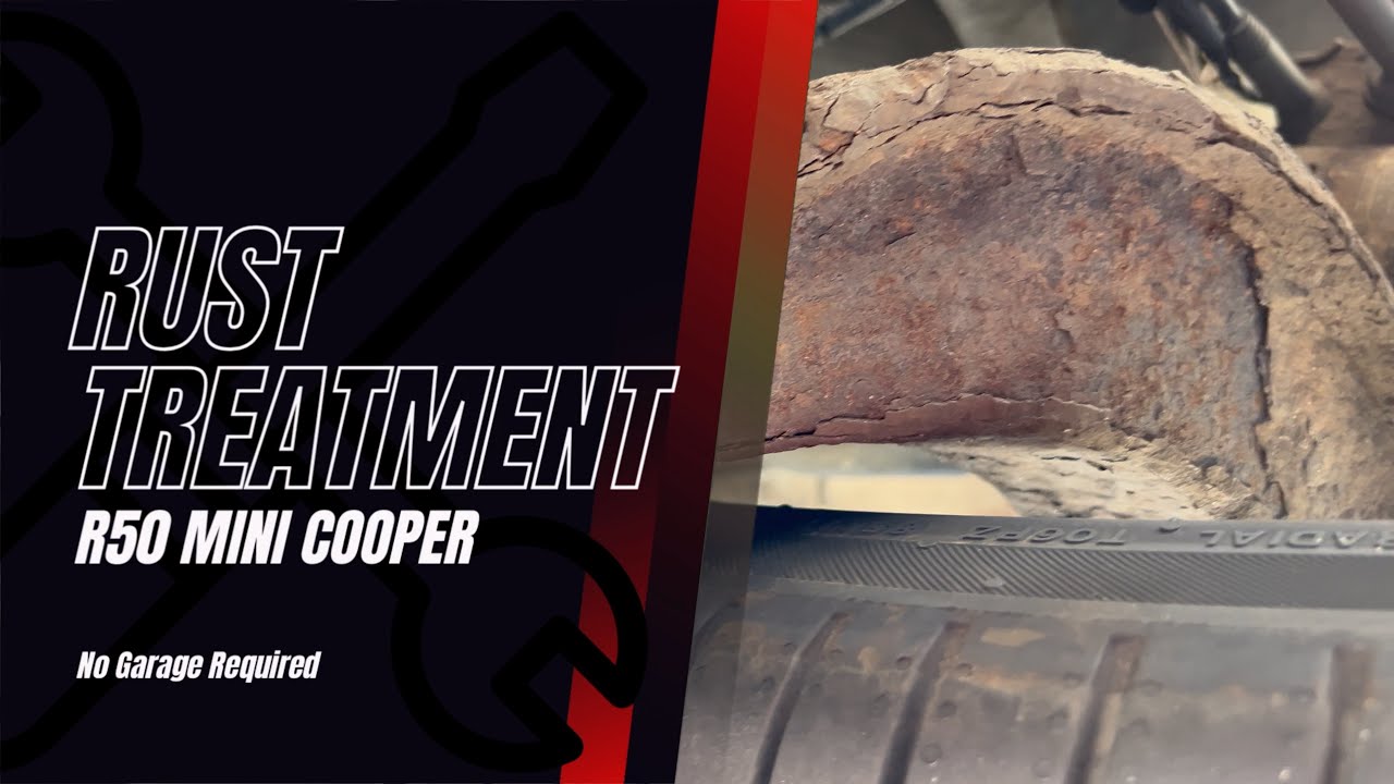 Mini Cooper R50 Subframe rust treatment