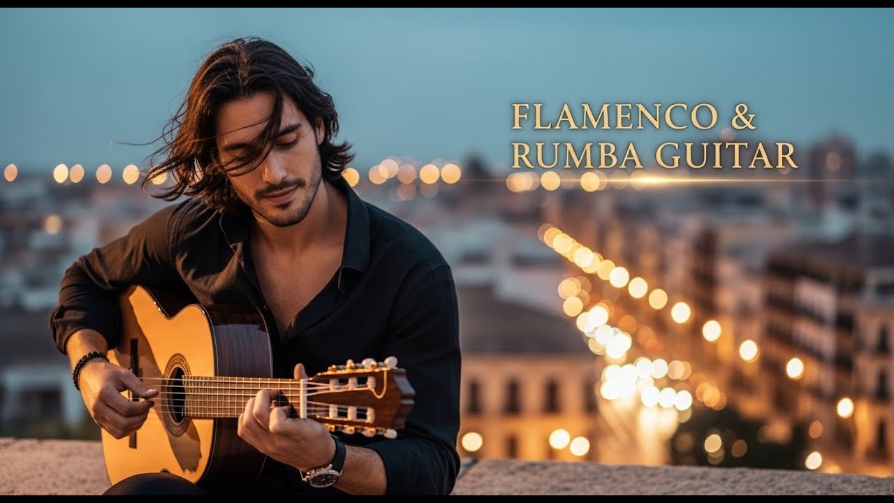 Romantic Flamenco Guitar Nights | Warm Spanish Instrumentals for Peaceful Relaxation