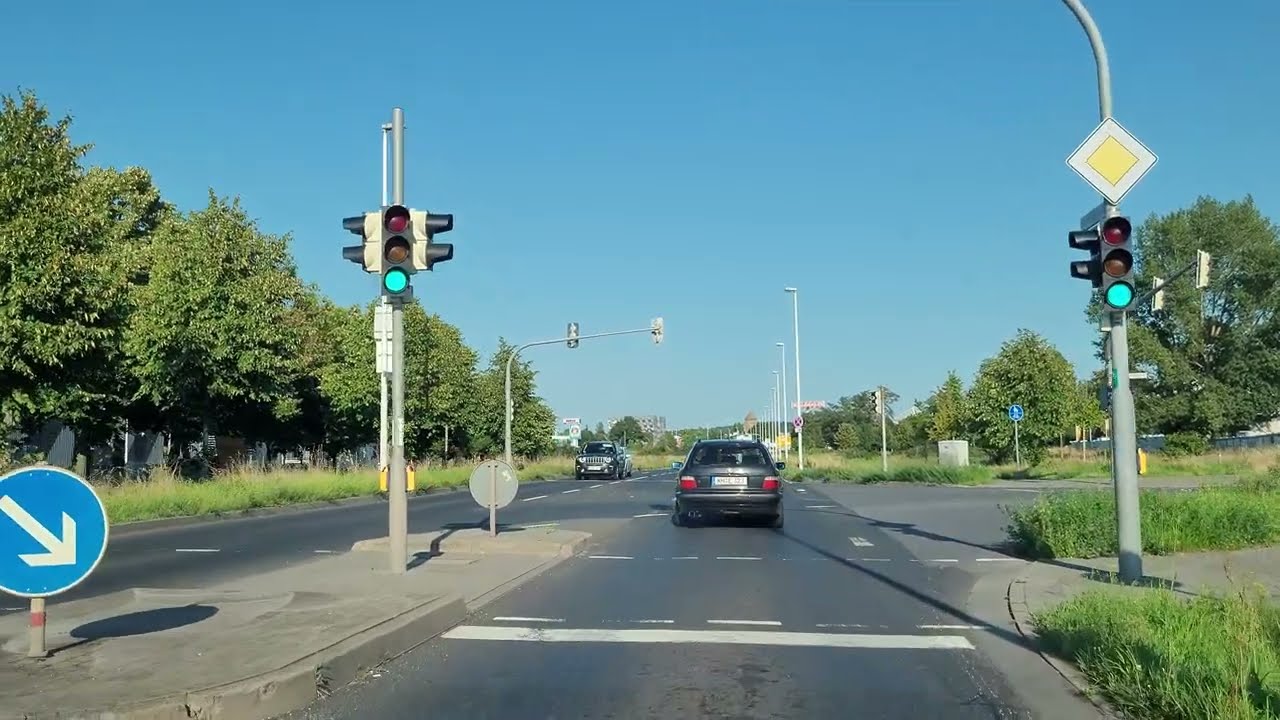 Driving in Germany | Weiterstadt (Seg Müller) to Kranichstein Darmstadt | #viral #travel #germany