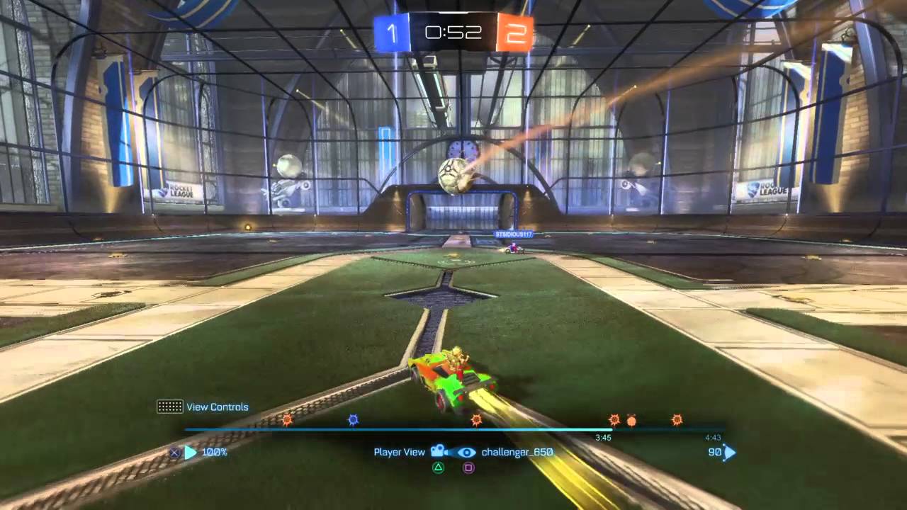 Rocket League sick goal