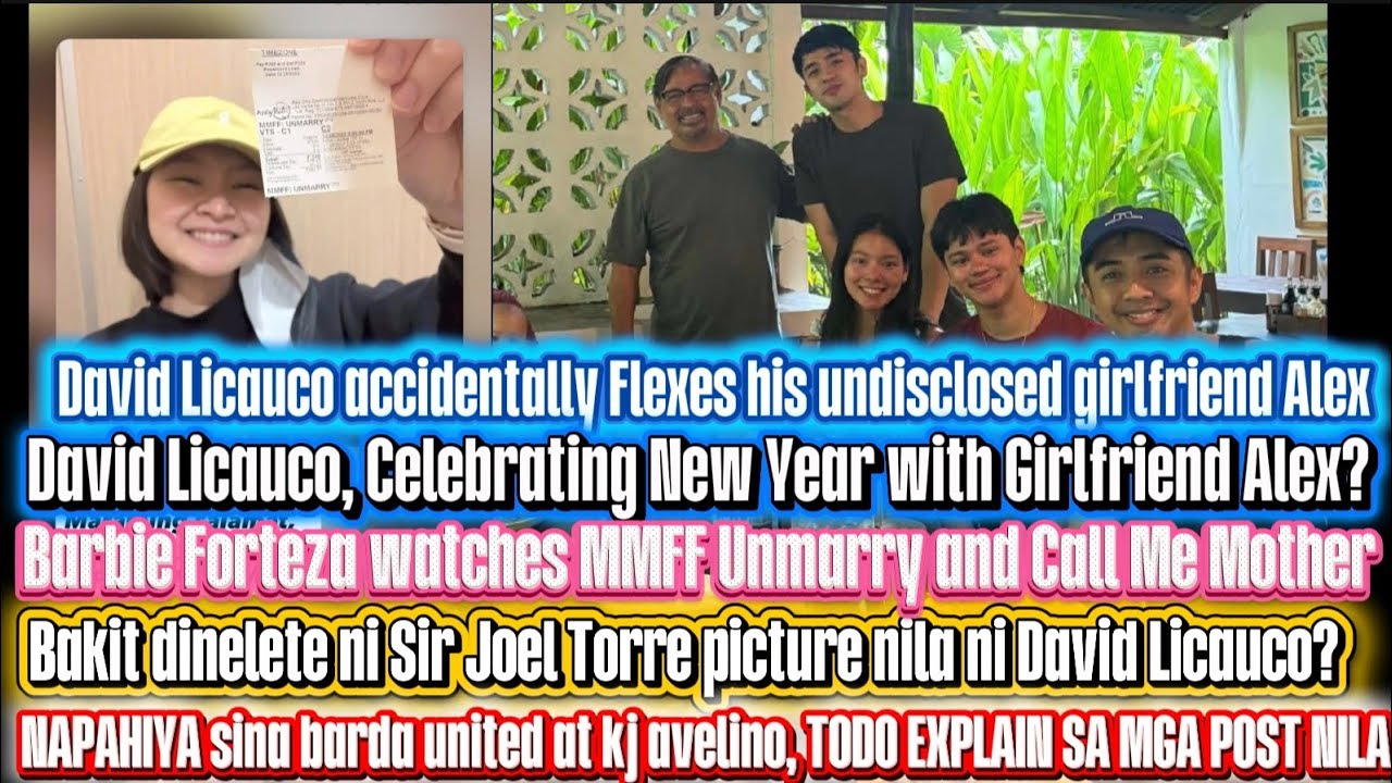 David Licauco Accidentally Flexes ni Undisclosed Girlfriend Alex Manalang 😍♥️🤭 