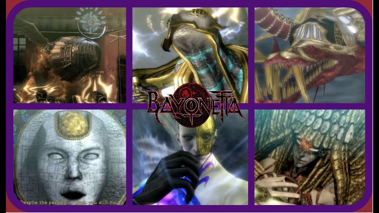 Bayonetta-All Enemy & Boss Introductions