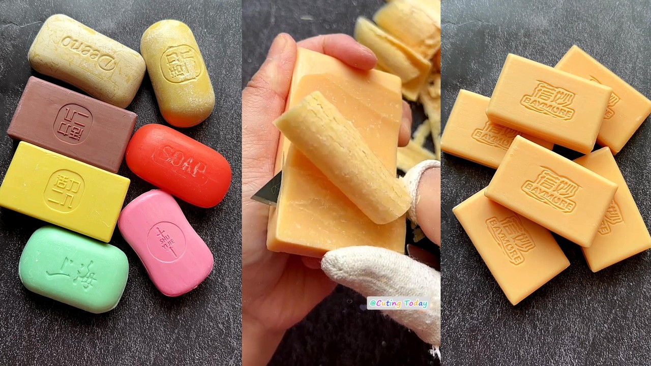 Super Clean Soap Cutting 🔪🧼 | So Smooth & Satisfying! 😍