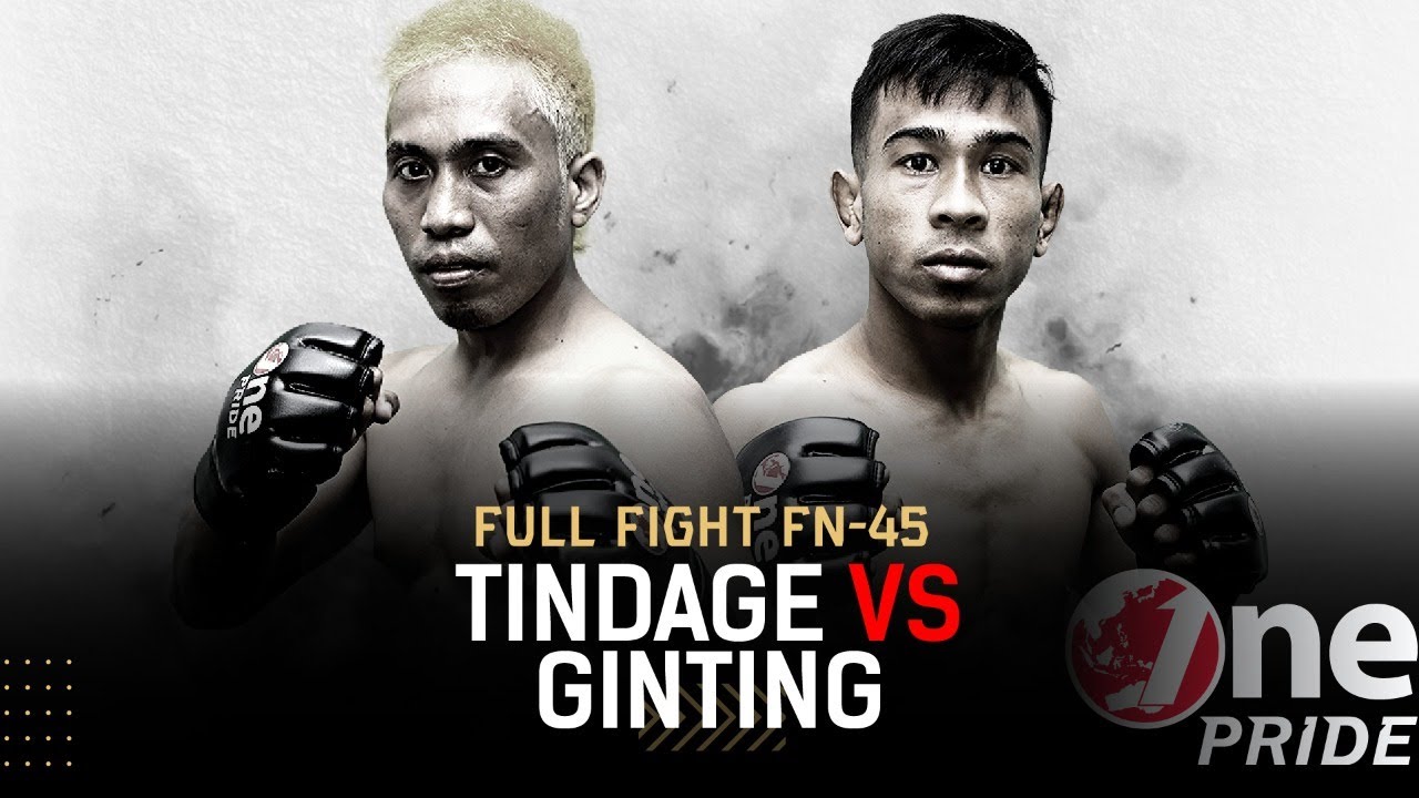 Main Event! Stelon Tindage vs Aditya Ginting - Strawweight | Full Fight One Pride MMA FN 45