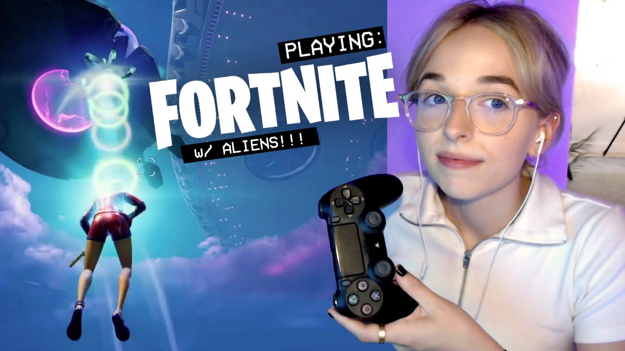 playing the NEW FORTNITE (aliens)