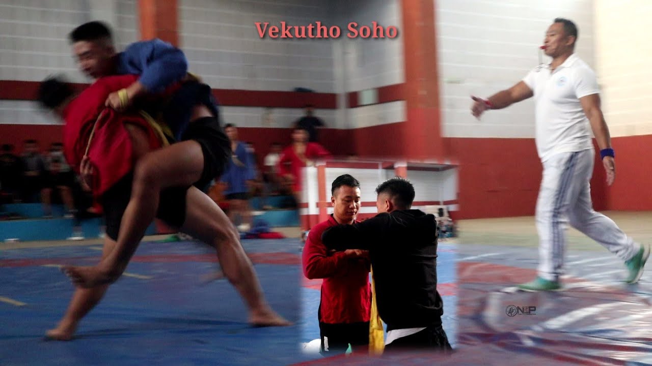 Naga wrestler Vekutho Soho is back to the wrestling arena/ belt wrestling selection trials