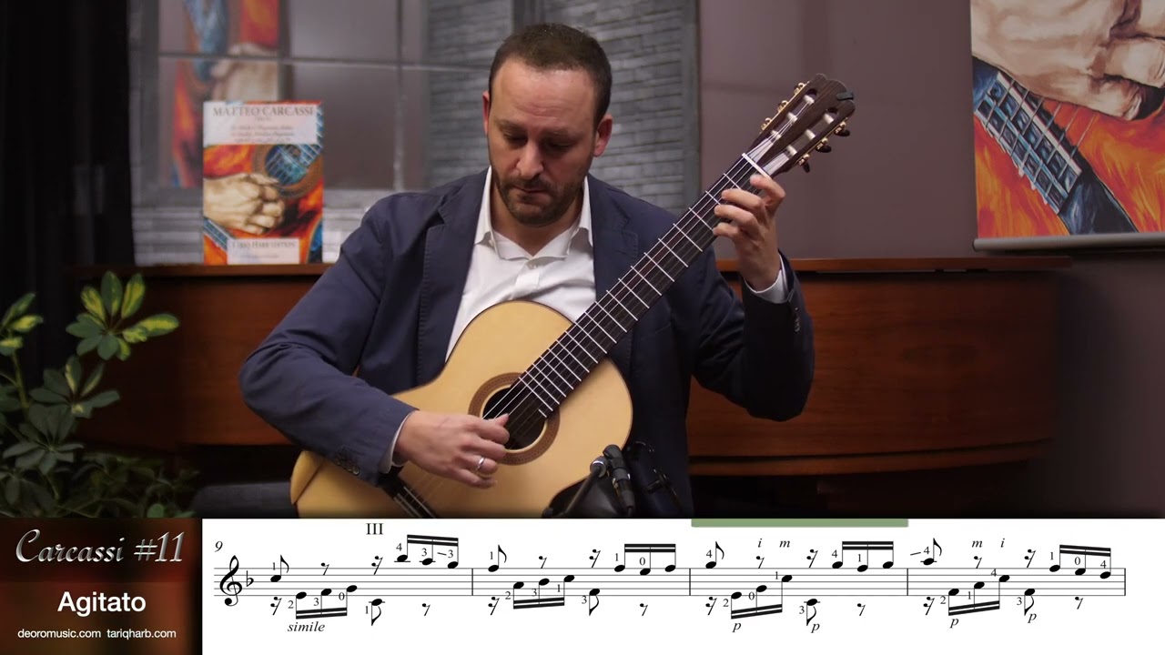 Carcassi: Study No. 11, Op. 60 (Tariq Harb, guitar)