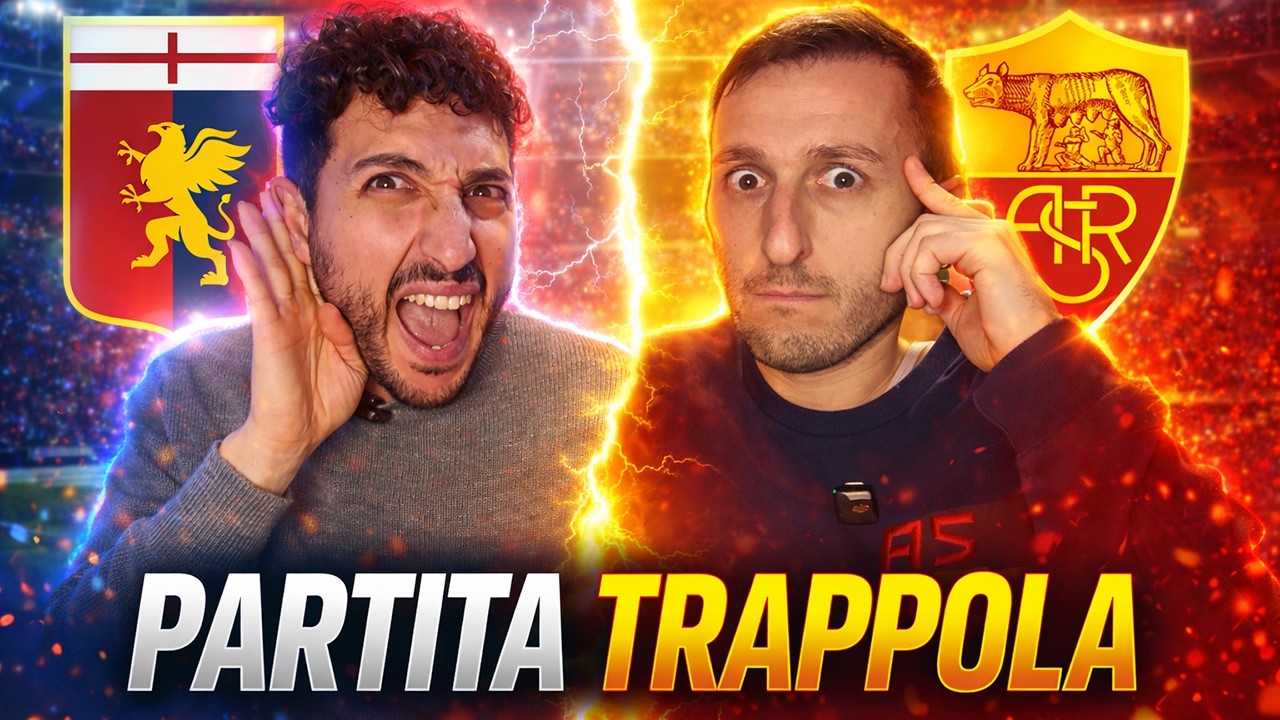 Roma FAVORITA? Sì, ma GENOA-ROMA nasconde delle INSIDIE 😰