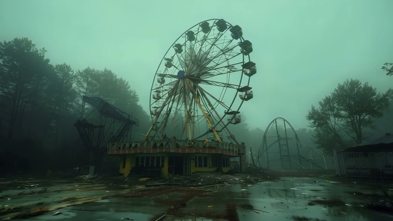 a place you’ve seen in your dreams ✦ abandoned amusement park ambience