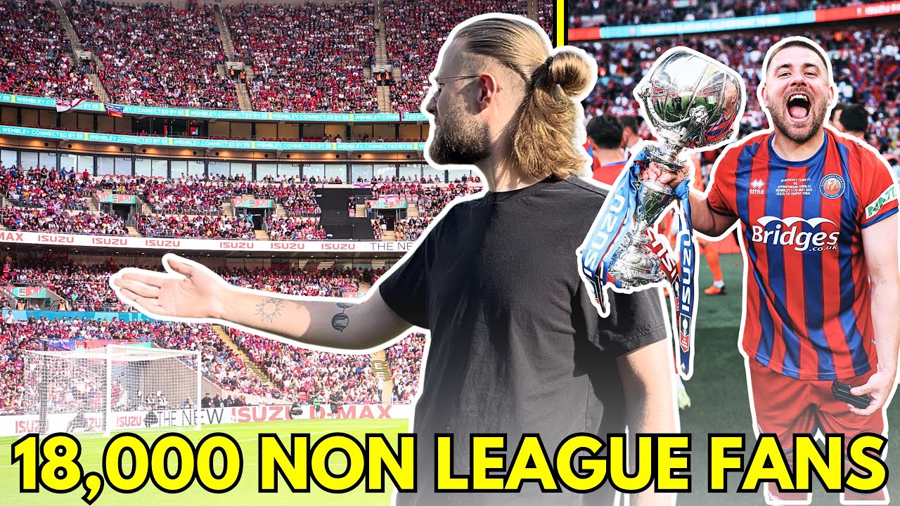INCREDIBLE ATMOSPHERE As Aldershot THRASH Spennymoor At Wembley To Win The FA TROPHY!!