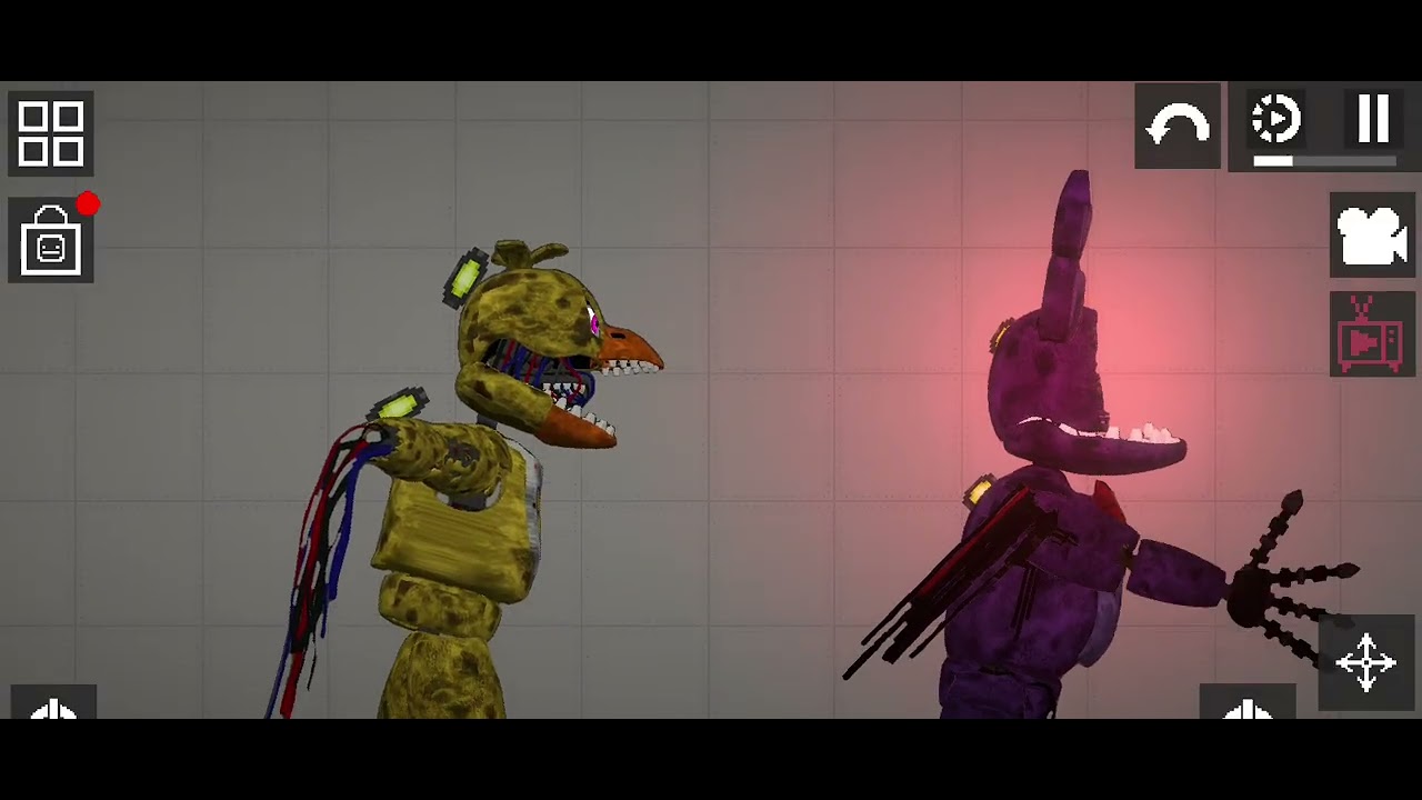 The withered animatronics