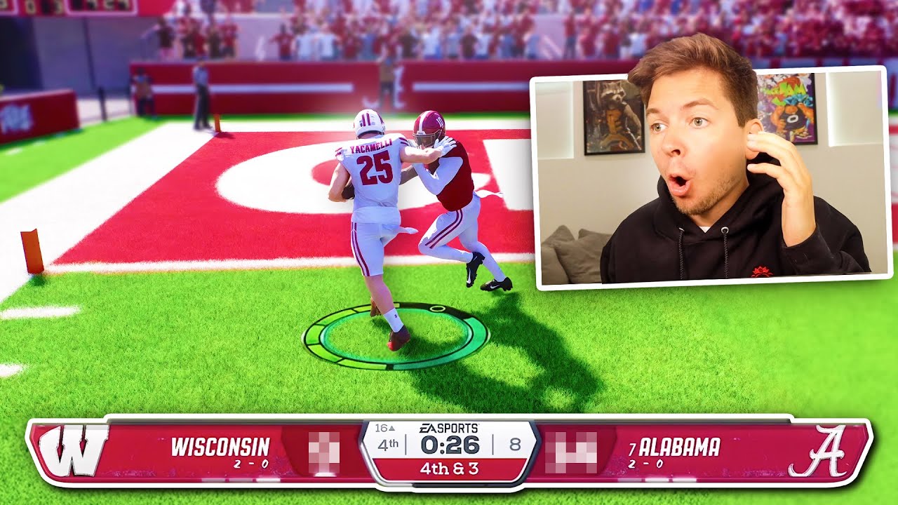 Last Second THRILLER vs Alabama..! CFB 26 Online Dynasty Ep. 3
