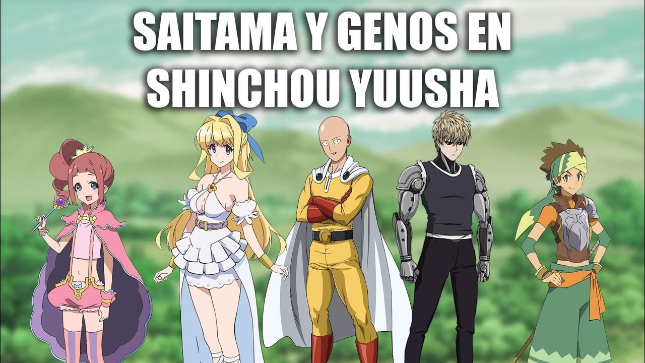 Saitama y Genos en Shinchou Yuusha - Parte 1