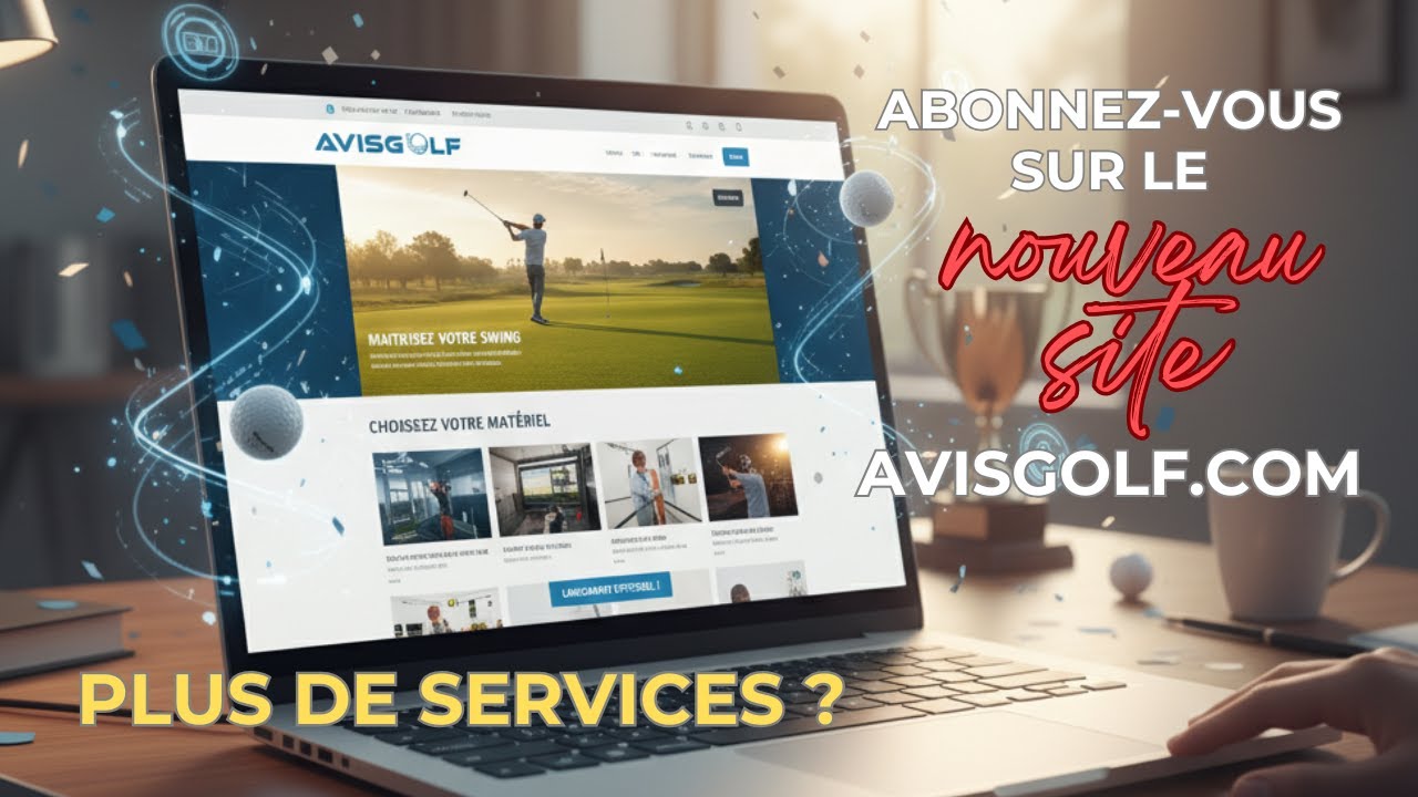 Lancement du nouveau site par AVISGOLF.com