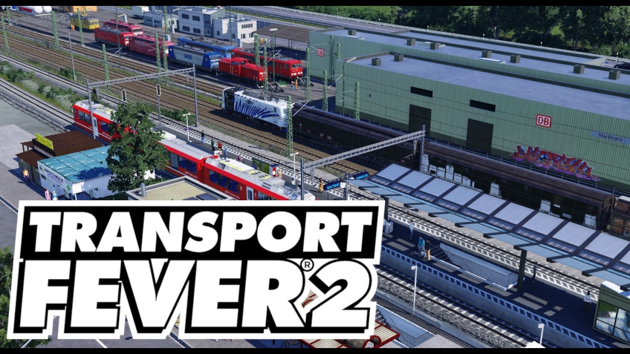 Betriebswerk Martinach, eigentlich. | Transport Fever 2 | S04 #047