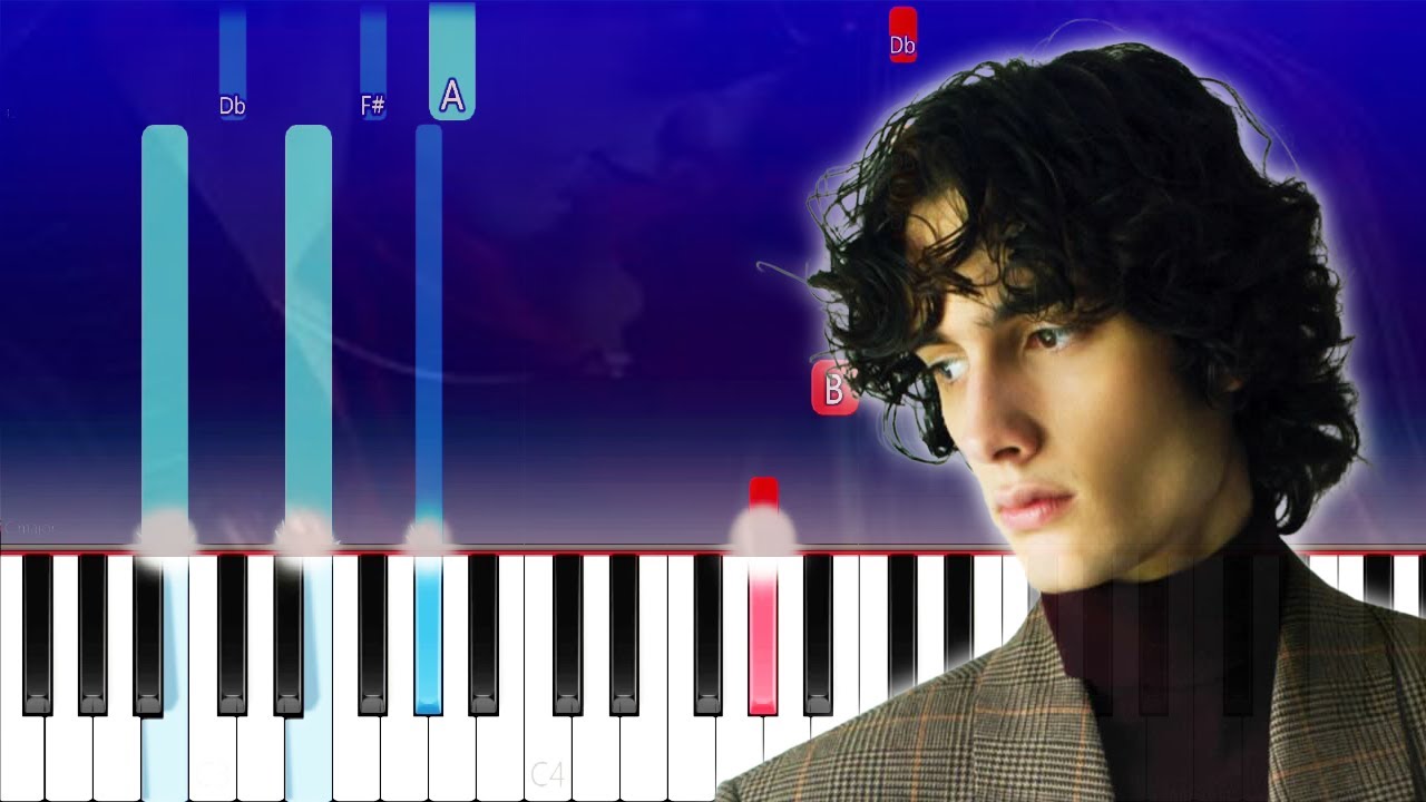 sombr - 12 to 12 (Piano Tutorial)