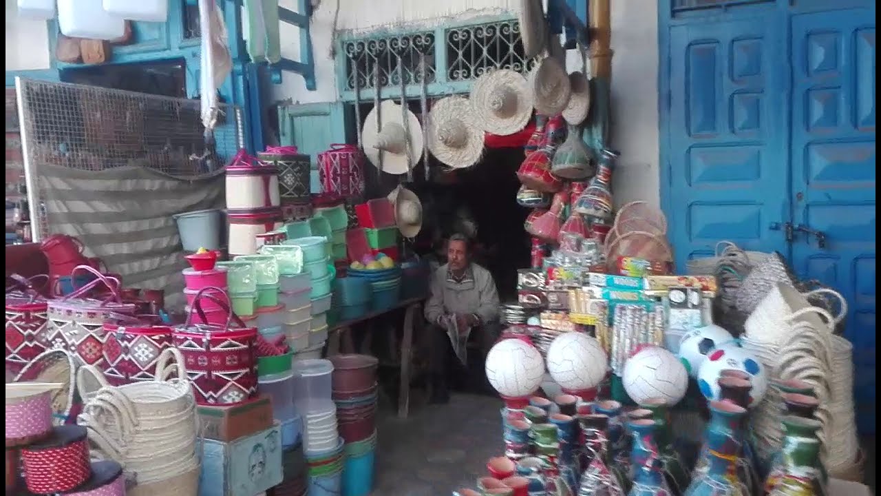جولة في سوق المدينة العربي بالقيروان