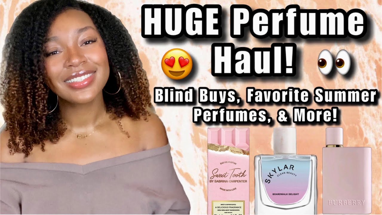 HUGE Perfume Haul! Blind Buys, FAVORITE Summer Perfumes, Gifts, & PR! Perfume Collection 2023 Pt. 1