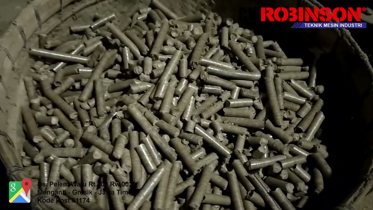 agar hasil maksimal test dulu di bengkel cv robinson  mesin wood pellet