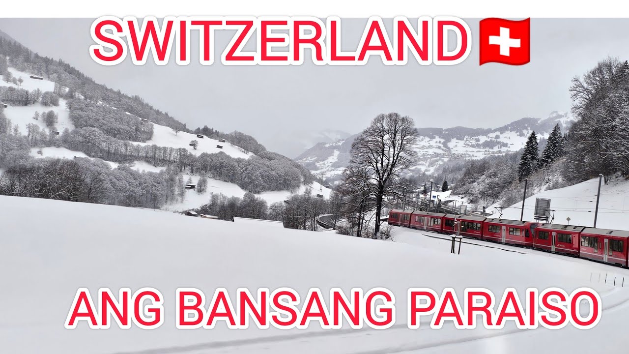 Зимняя сказка в Швейцарии 🇨🇭 Райская страна в мире