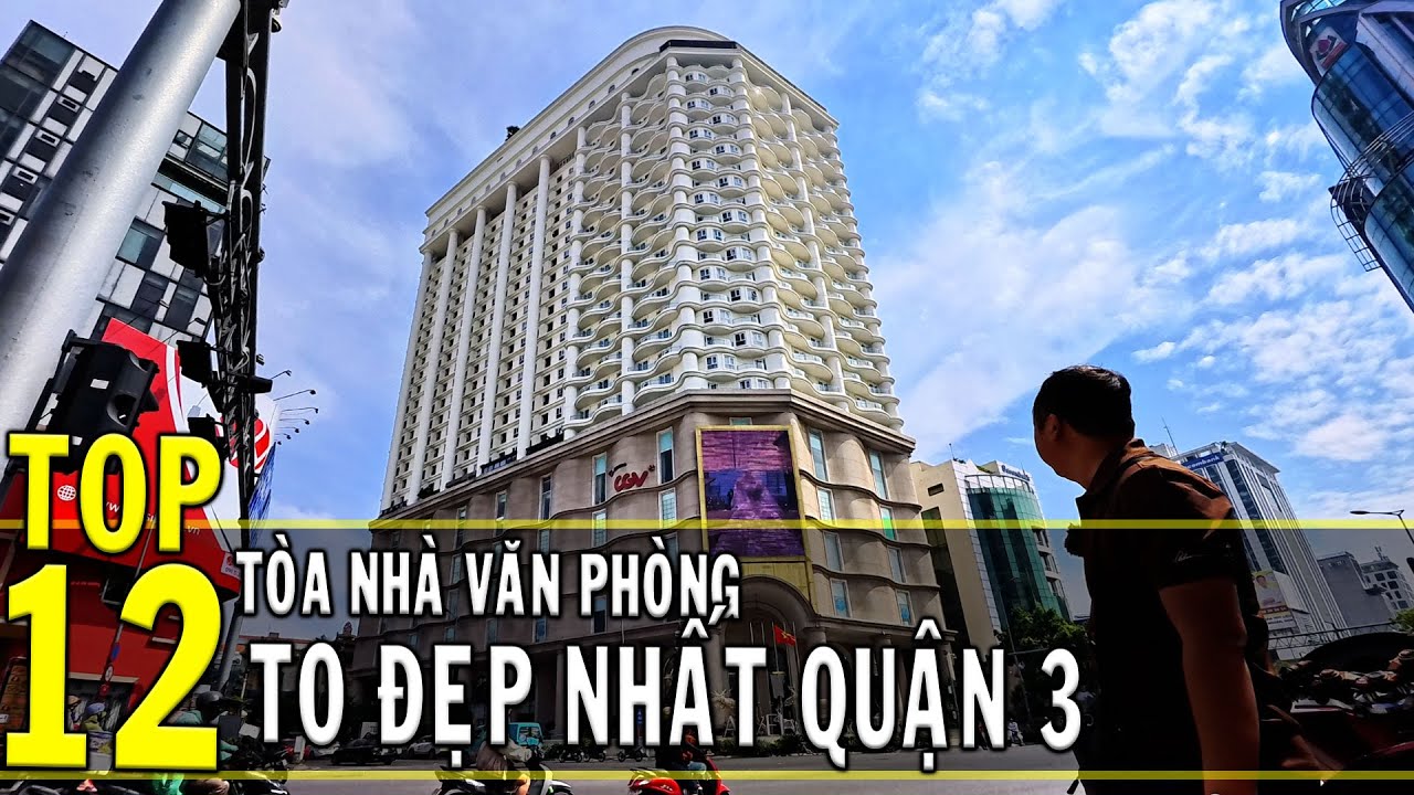 TOP 12 Văn Phòng Cho Thuê Quận 3-Đẹp, Sang, Đẳng Cấp Nhất. Đang Trống Nhiều Diện Tích Lớn#vpexpress