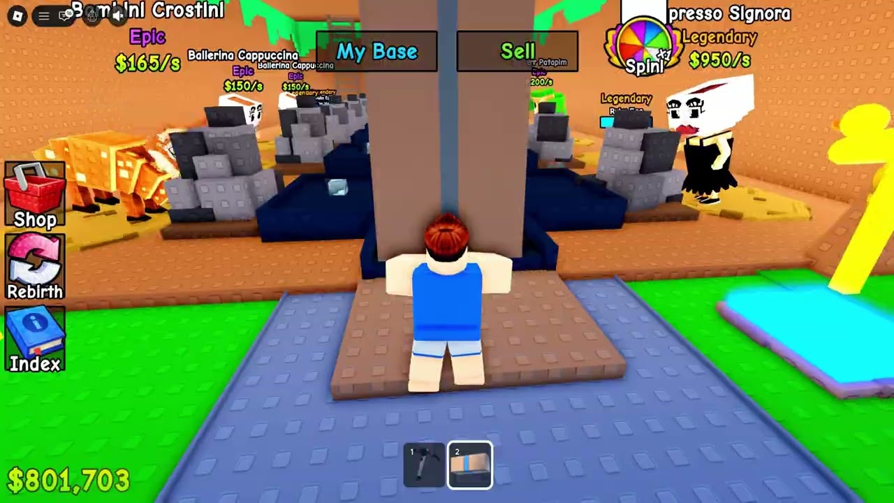 ROBLOX: Mis Brainrots Mineros 2