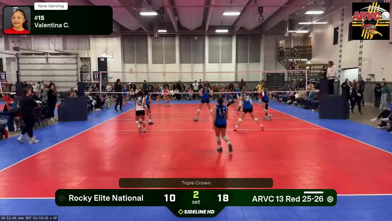 ARVC 13 Red 25-26 vs. Rocky Elite National (2026.01.19)