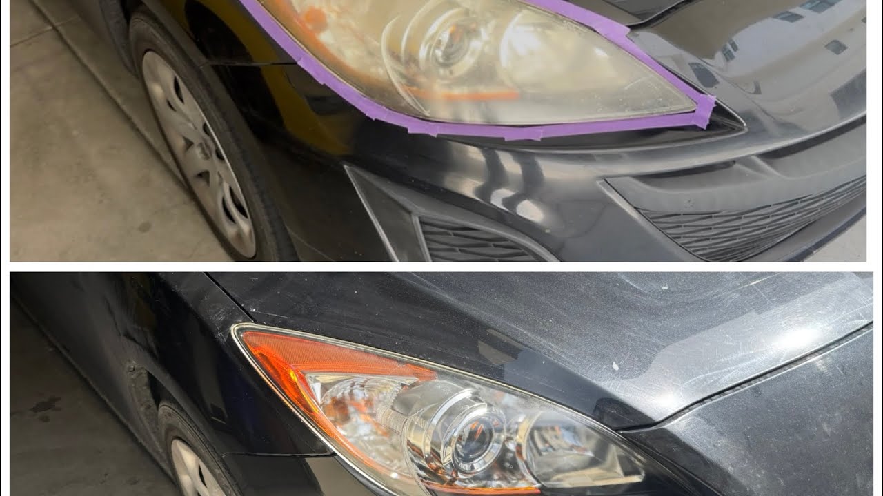 How to restore car headlights.
