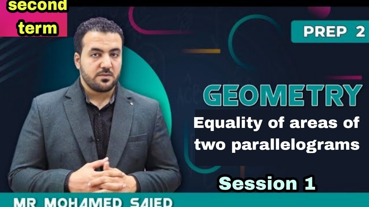 Equality of areas of two parallelograms/ prep 2 geometry