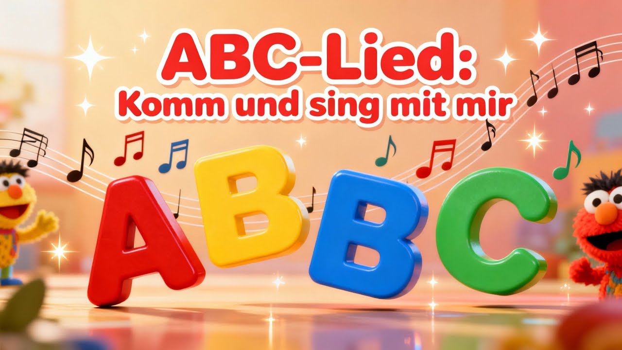 🔤 ABC Lied für Kinder | Buchstaben lernen mit Spaß & Musik