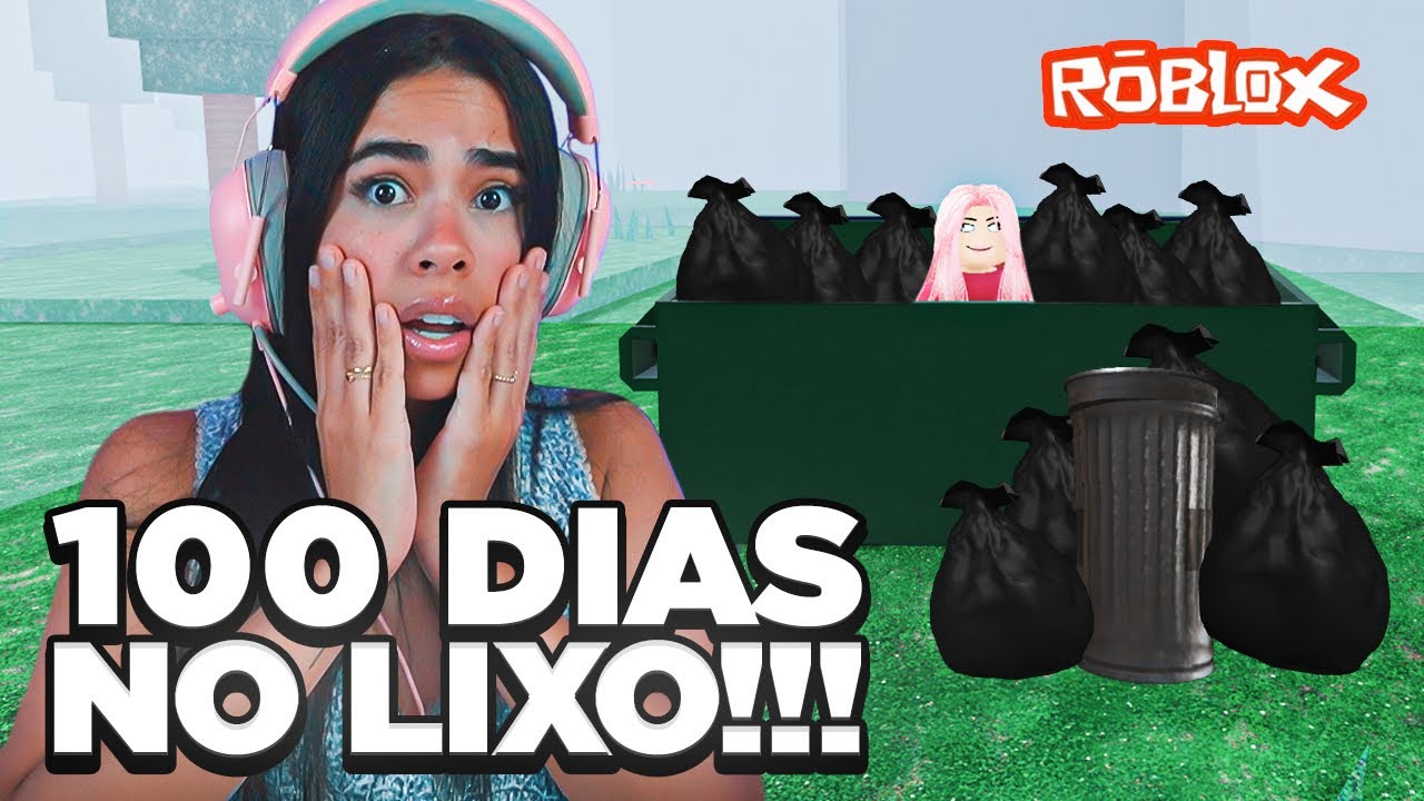 SOBREVIVI 100 DIAS NA LIXEIRA DO 99 NOITES NA FLORESTA