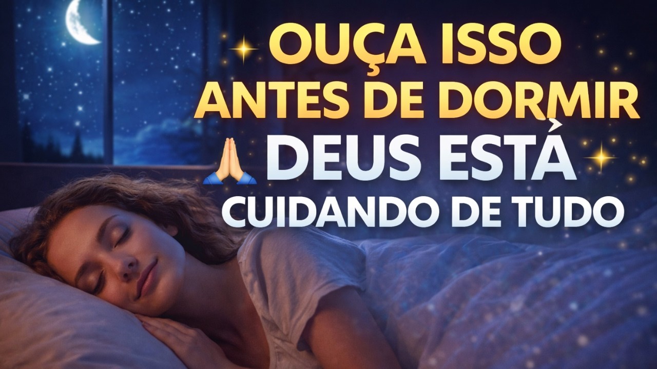 OUÇA ISSO ANTES DE DORMIR 🙏 Deus Está Cuidando de Tudo