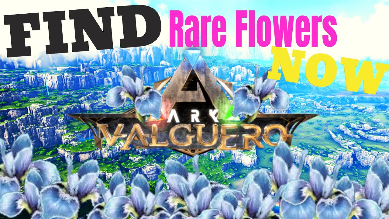 RARE FLOWERS Valguero + Rare Mushrooms GET LOTS! Best Easy LOCATIONS