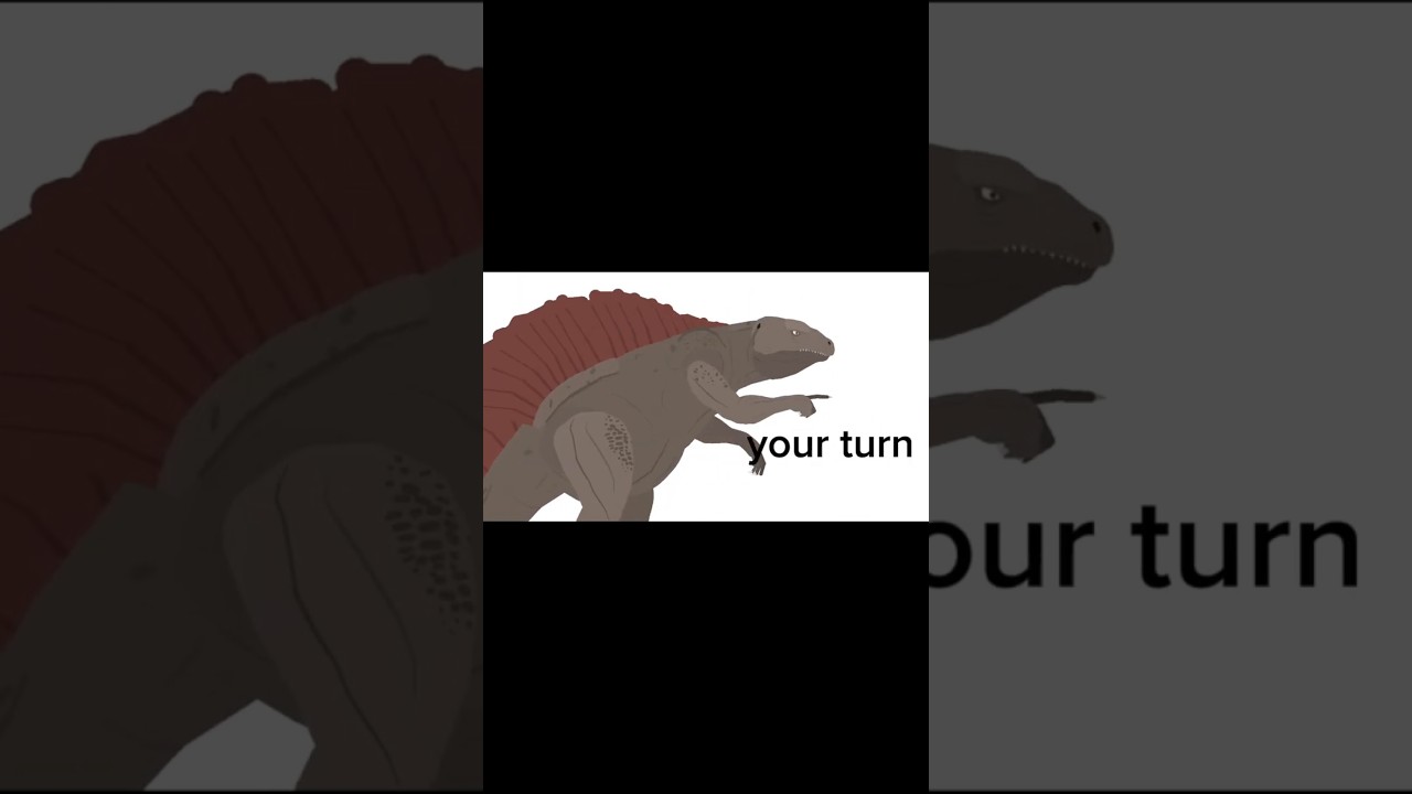 Jurassic park Spinosaurus vs Vintage Spinosaurus ROAR..☠️ Compilation #sticknodes #jurassicpark