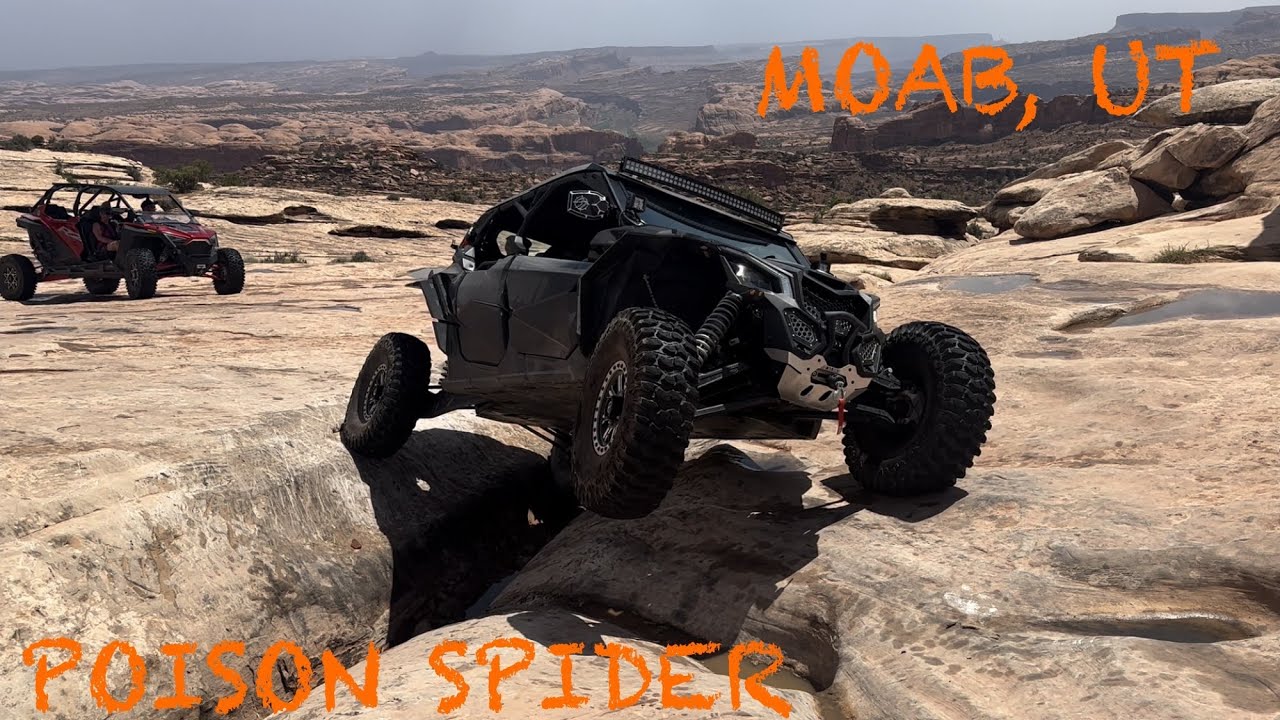 Moab, Ut for the REDROK Rally in the Can Am X3 Max.
