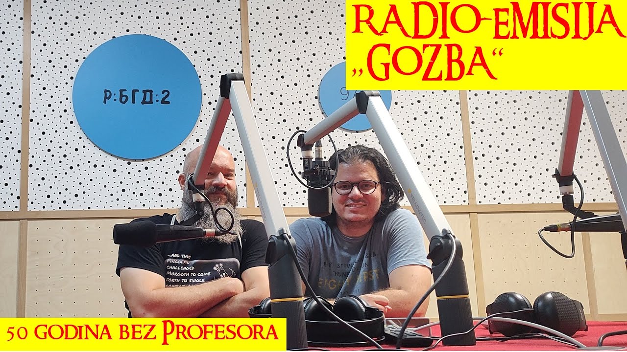 Radio emisija ''Gozba''; TEMA: Tolkin kao vanvremeni klasik - 50 godina bez Profesora